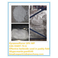 Ampliamente utilizado, herbicida effecive, Pyrazosulfuron 10% WP .CAS: 93697-74-6